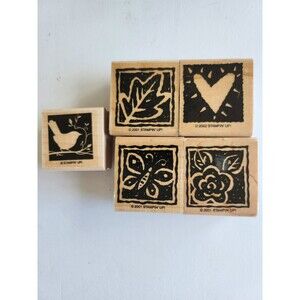 INVENTORY REDUCTION SALE. 5 Assorted Stampin Up stamps B39